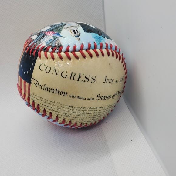 Delcaration of Independence Souvenir Baseball - Picture 1 of 5